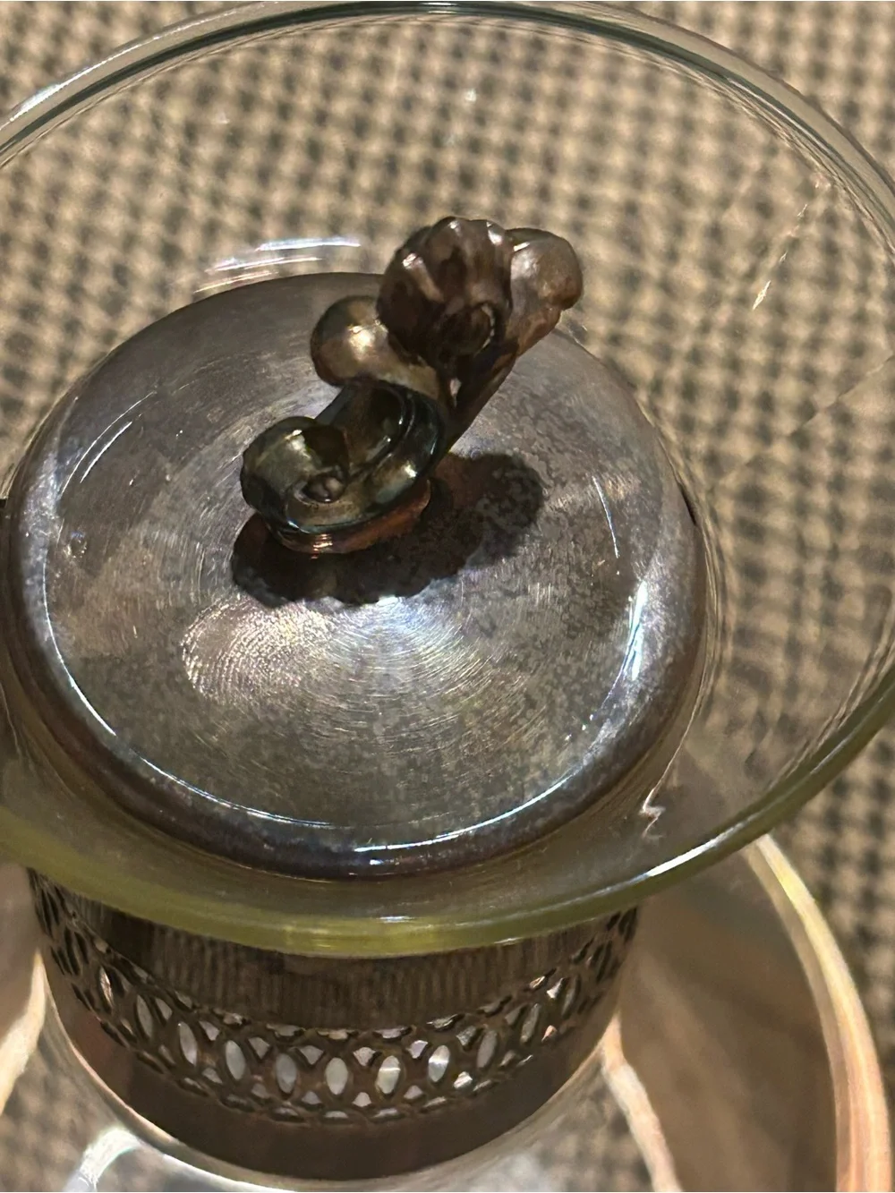 Vintage Silver Plated Coffee Carafe